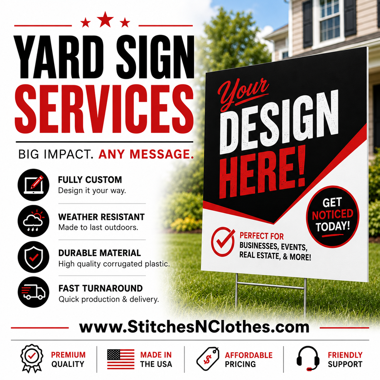 Create A Yard Sign