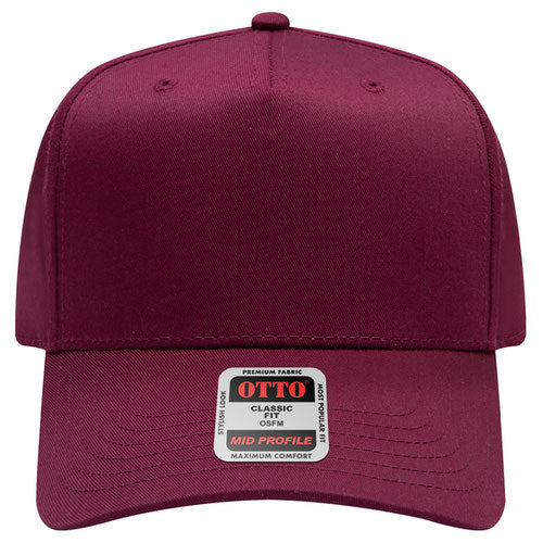 OTTO CAP® 5 Panel Mid Profile Baseball Cap