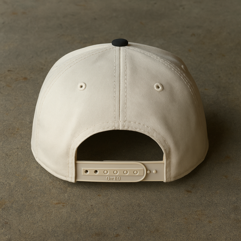 5 Panel (2 Tone/Cream) Snapback