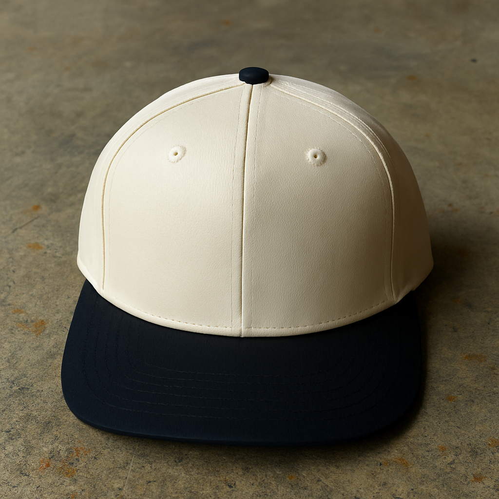 5 Panel (2 Tone/Cream) Snapback