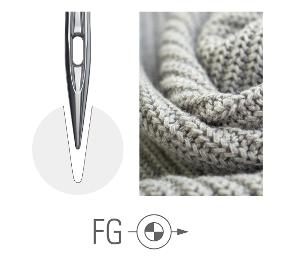 Groz-Beckert DBXK5 FG (Medium Ball Point)