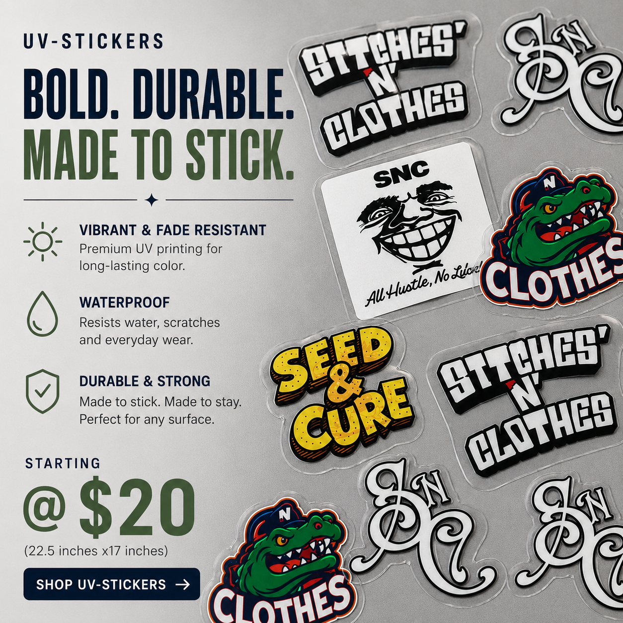 Create A UV-Sticker