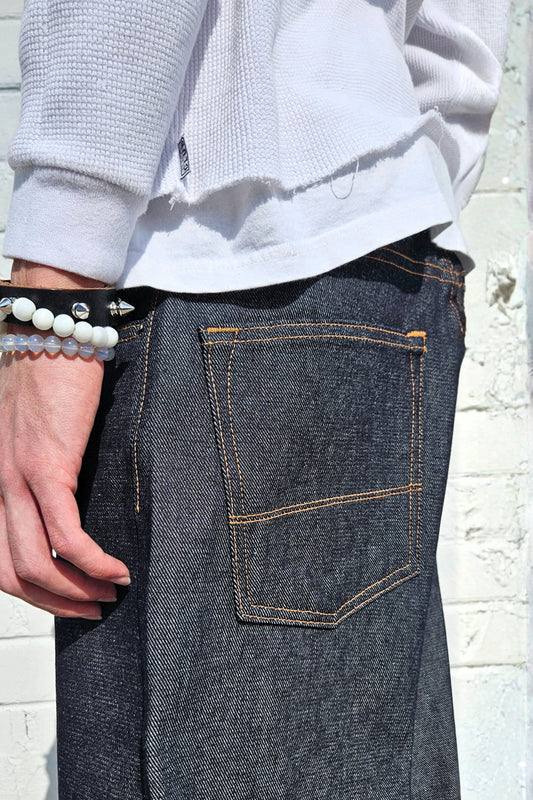 Neo Blue® 14oz Dark Indigo Baggy Shorts