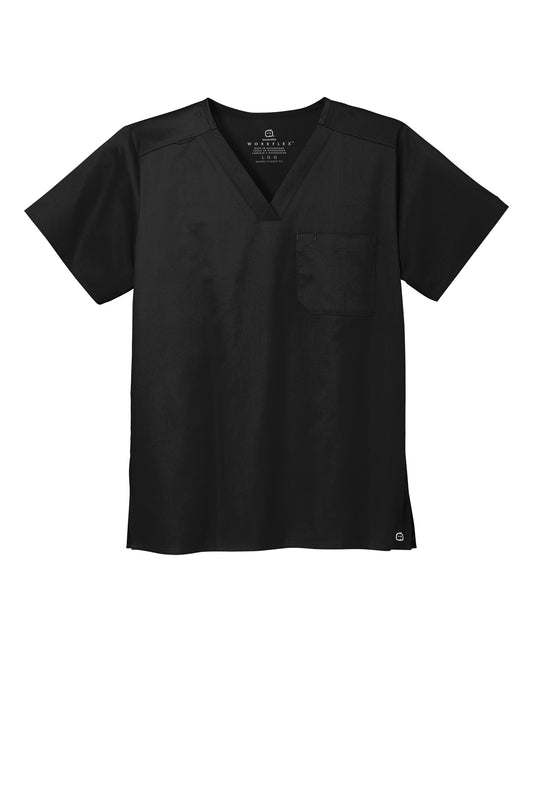 Wink® Unisex Single Pocket V-Neck Top