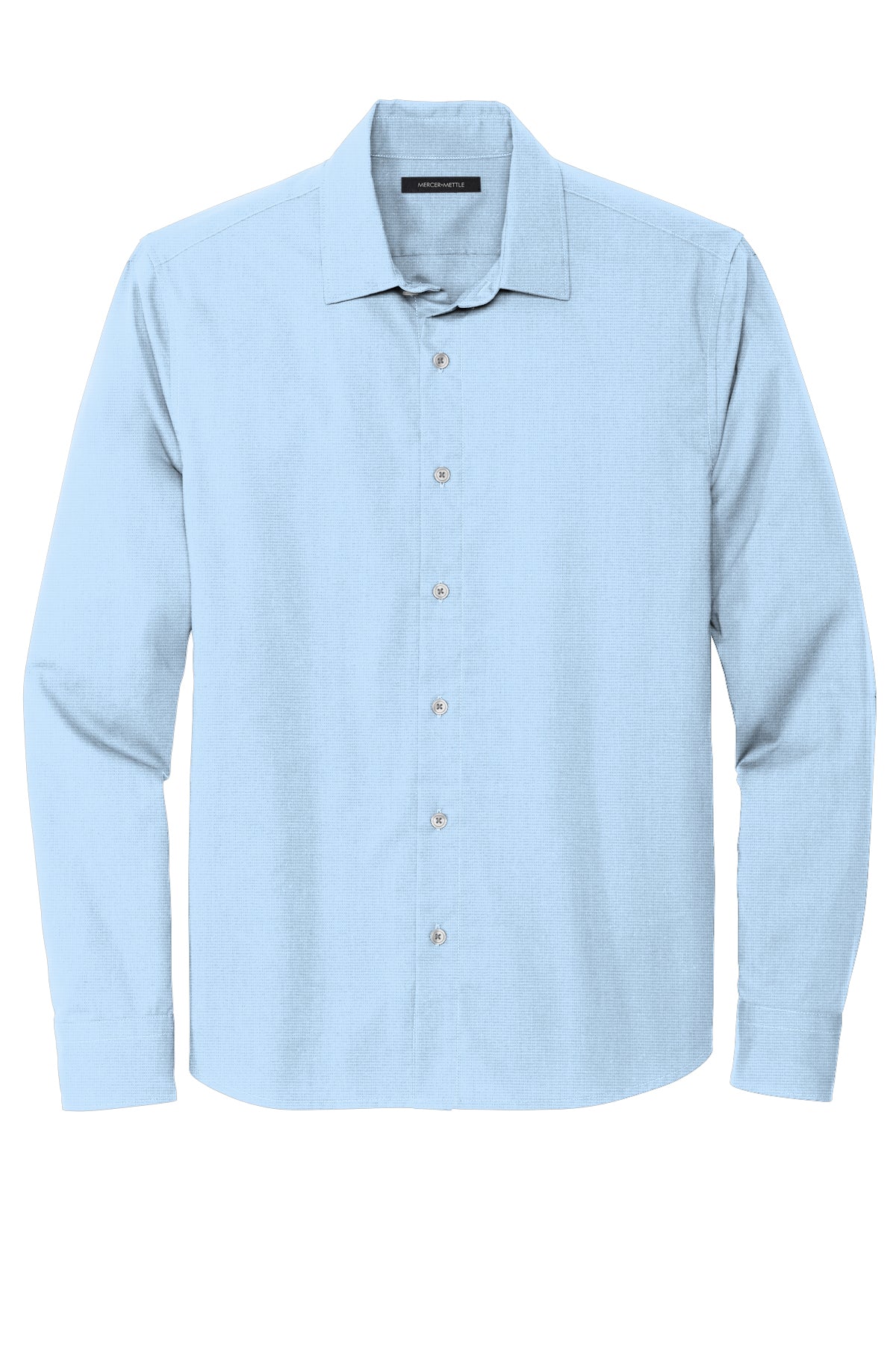 M+M® Men's Long Sleeve Stretch Woven Shirt