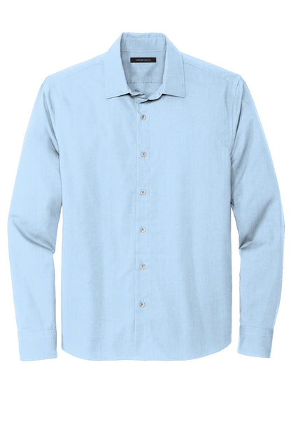 M+M® Men's Long Sleeve Stretch Woven Shirt