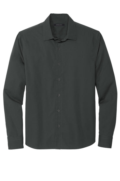 M+M® Men's Long Sleeve Stretch Woven Shirt