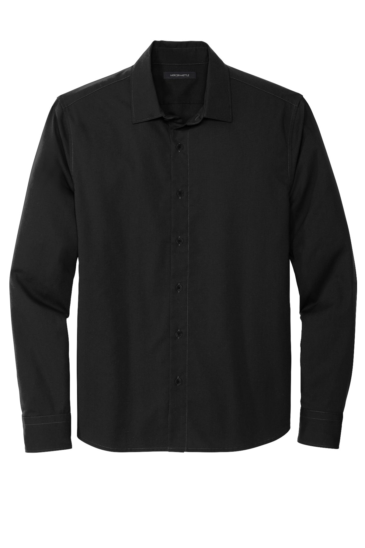 M+M® Men's Long Sleeve Stretch Woven Shirt