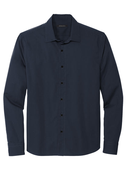 M+M® Men's Long Sleeve Stretch Woven Shirt
