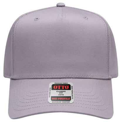 OTTO CAP® 5 Panel Mid Profile Baseball Cap