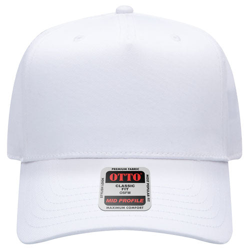 OTTO CAP® 5 Panel Mid Profile Baseball Cap