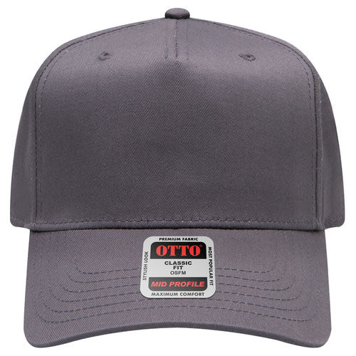 OTTO CAP® 5 Panel Mid Profile Baseball Cap