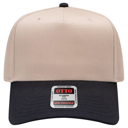 OTTO CAP® 5 Panel 2-Tone Baseball Cap