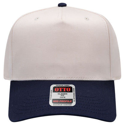 OTTO CAP® 5 Panel 2-Tone Baseball Cap