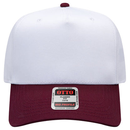 OTTO CAP® 5 Panel 2-Tone Baseball Cap