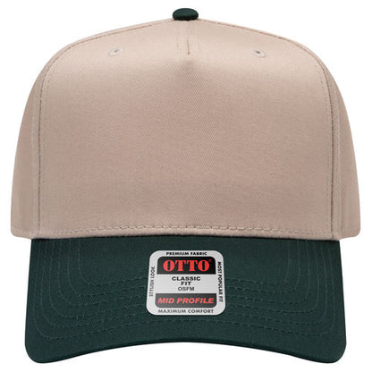 OTTO CAP® 5 Panel 2-Tone Baseball Cap