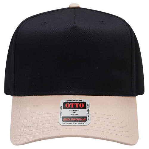 OTTO CAP® 5 Panel 2-Tone Baseball Cap