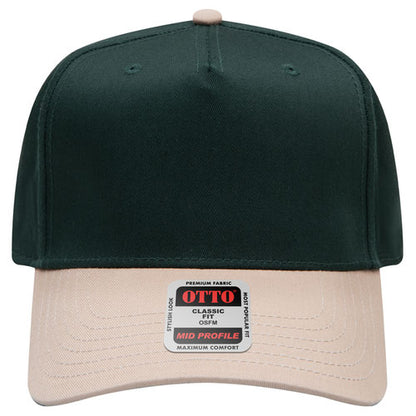 OTTO CAP® 5 Panel 2-Tone Baseball Cap