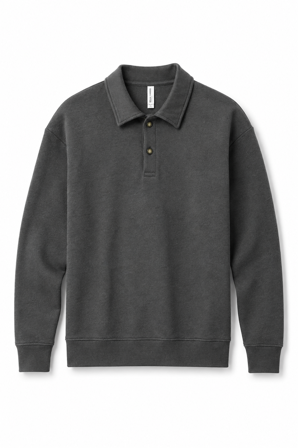 BELLA+CANVAS® Unisex Polo Sweatshirt
