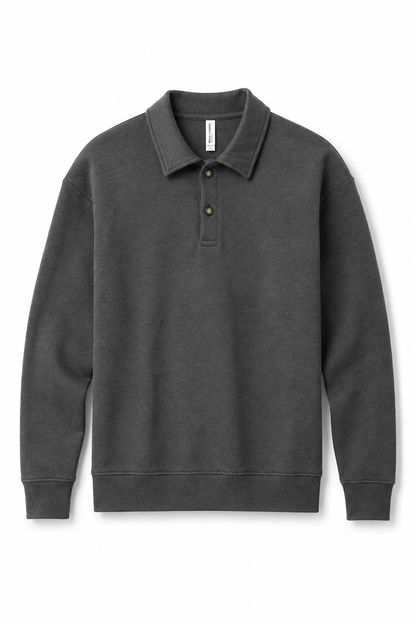 BELLA+CANVAS® Unisex Polo Sweatshirt
