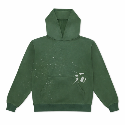 Cotton Collective® Oversized Paint Hoodie