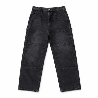 FXN Menswear® Baggy Carpenter Denim Jeans