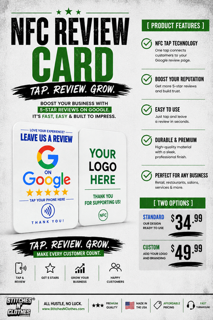 Create A Custom NFC Google Review Card