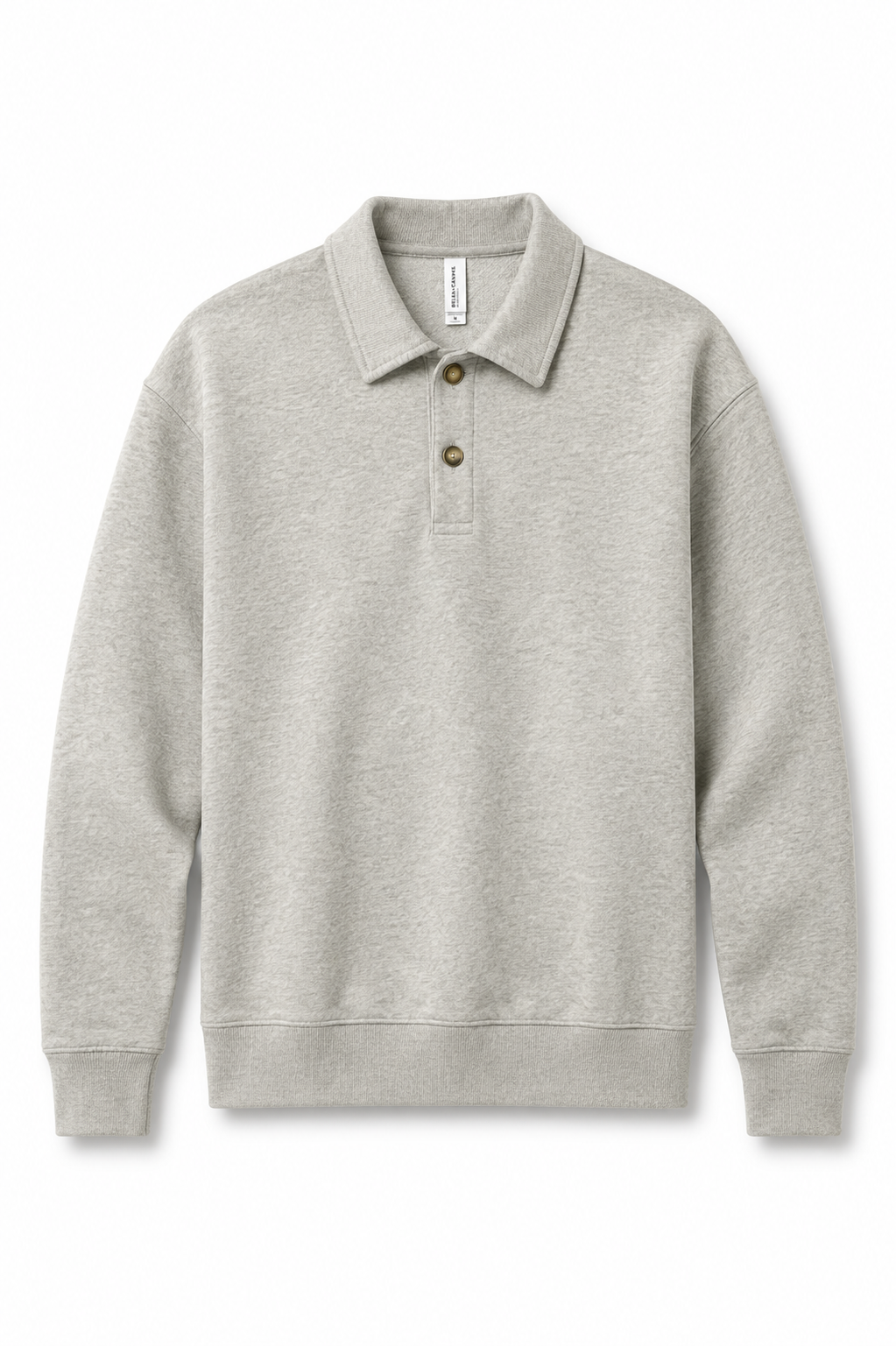 BELLA+CANVAS® Unisex Polo Sweatshirt