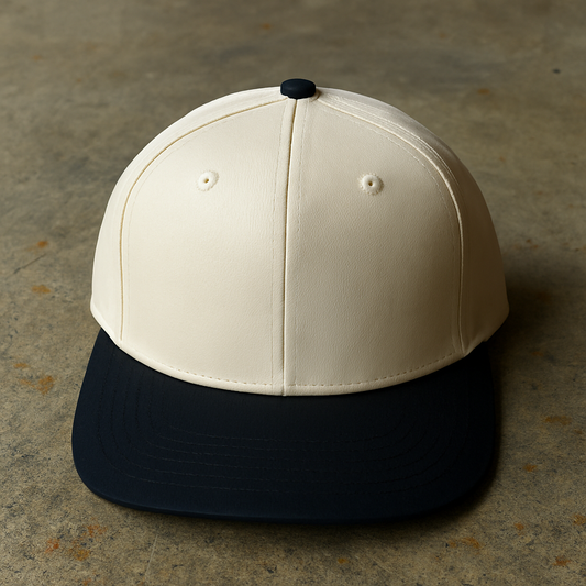 5 Panel (2 Tone/Cream) Snapback