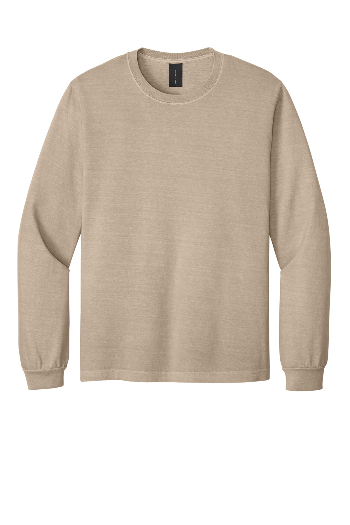 BELLA+CANVAS® Unisex Heavyweight Garment-Dyed Long Sleeve Tee