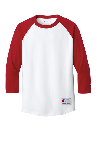 Champion® Raglan Baseball Tee