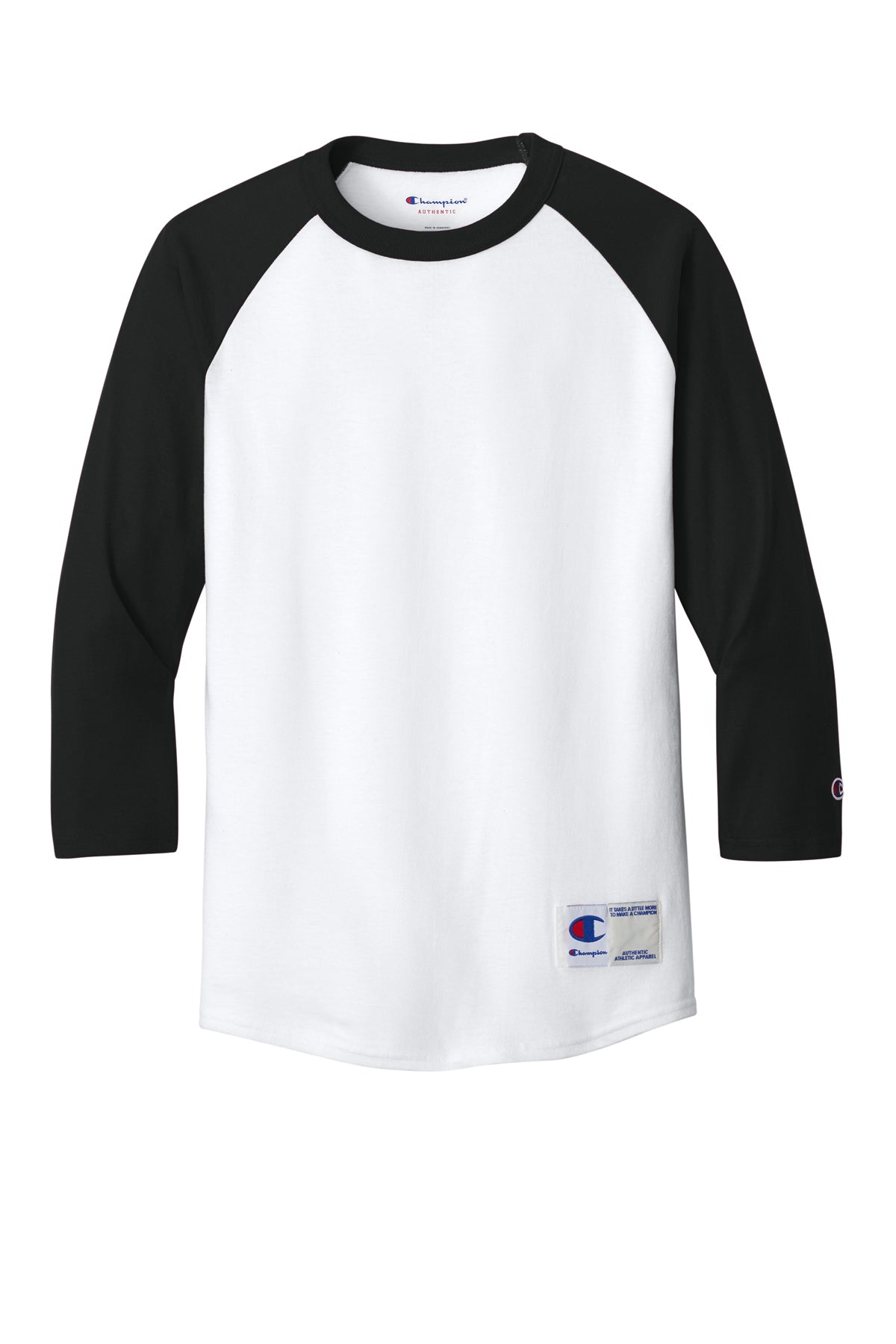 Champion® Raglan Baseball Tee
