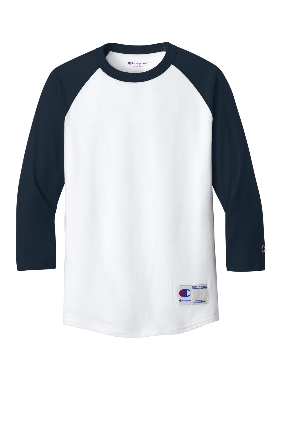 Champion® Raglan Baseball Tee