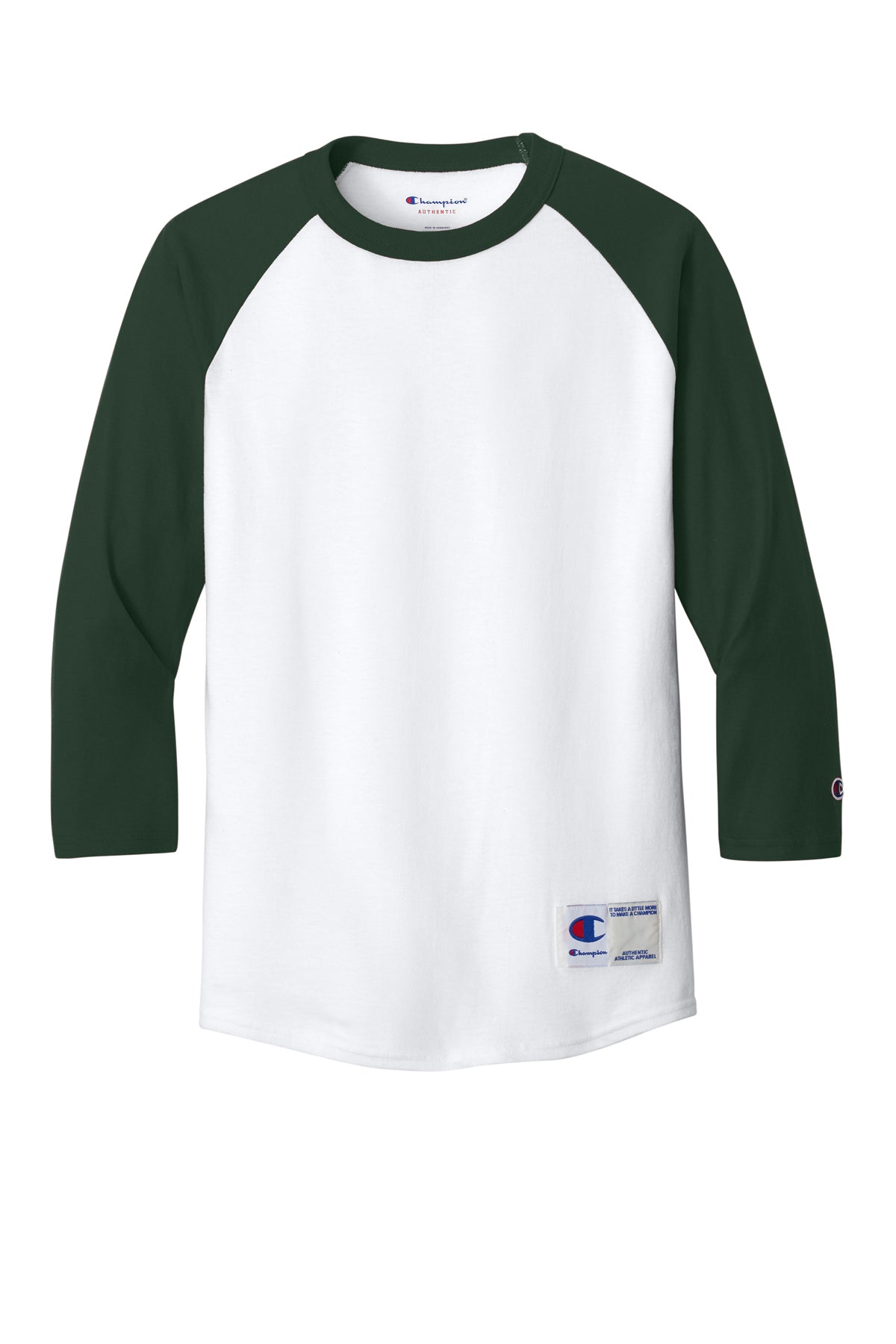 Champion® Raglan Baseball Tee