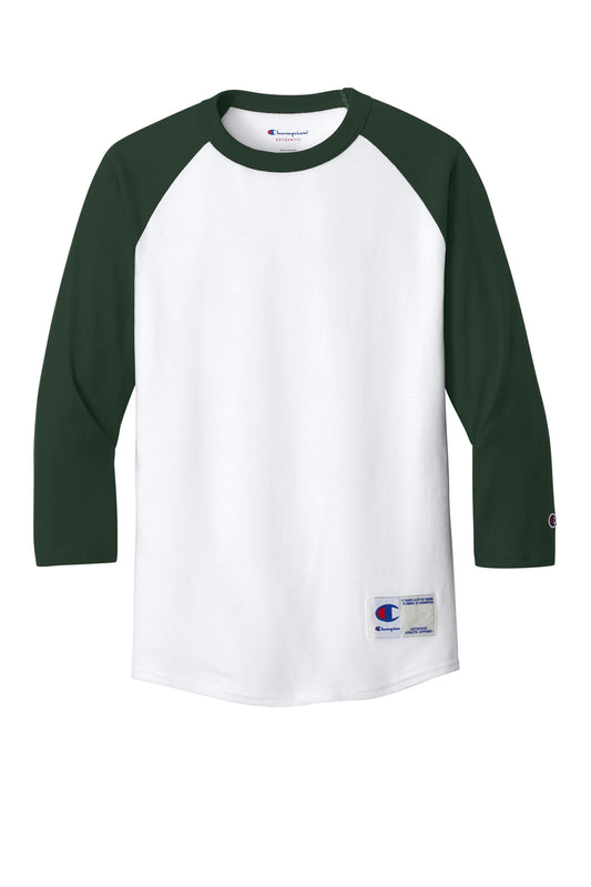 Champion® Raglan Baseball Tee