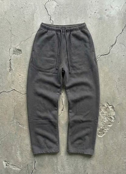 Luxury Straight Fleece Sweatpants w/ Drawstring (20oz)