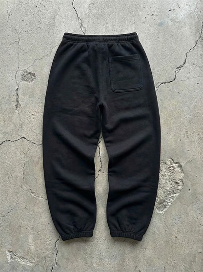 Luxury Stacked Fleece Sweatpants w/ Drawstring (20oz)