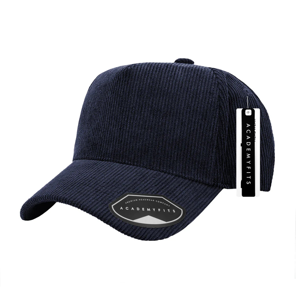 AcademyFits® 3125 Corduroy Frame Snapback
