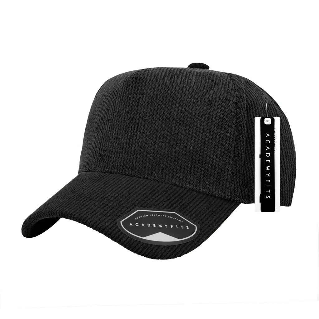 AcademyFits® 3125 Corduroy Frame Snapback