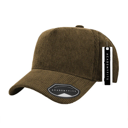 AcademyFits® 3125 Corduroy Frame Snapback