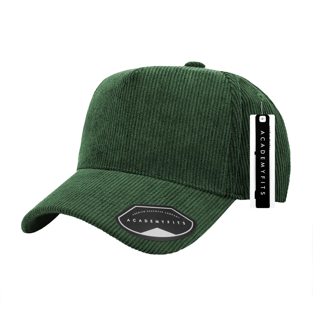 AcademyFits® 3125 Corduroy Frame Snapback