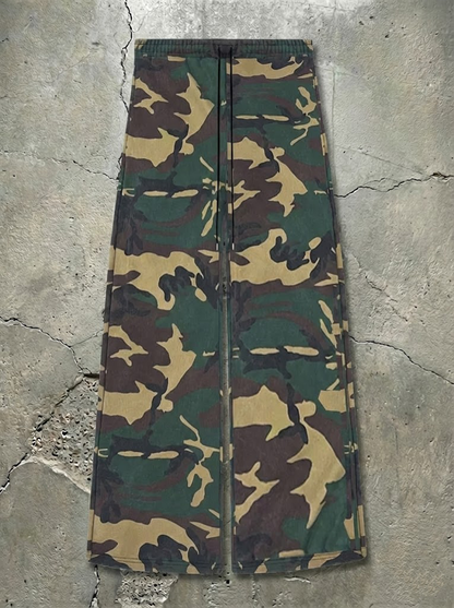 Luxury Fleece Wide Sweatpants w/ Drawstring (20oz)