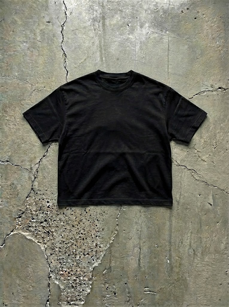 Luxury Oversized Cropped T-Shirt Boxy Fit 6.5oz (Heavy Weight)