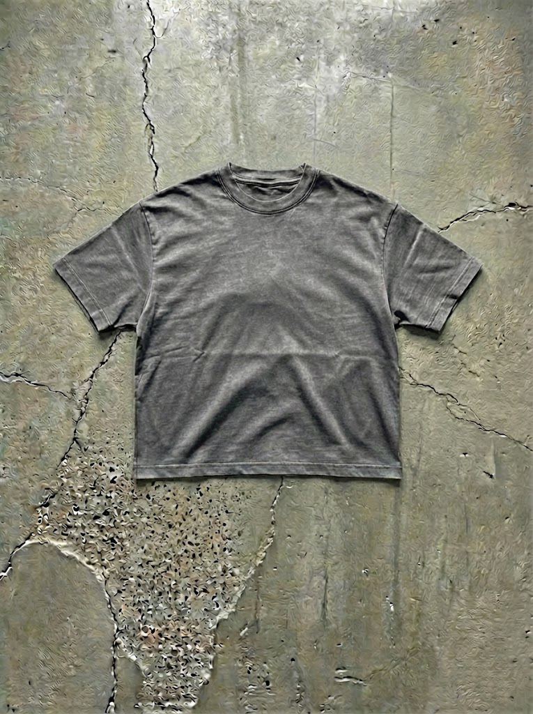 Luxury Oversized Cropped T-Shirt Boxy Fit 6.5oz (Heavy Weight)