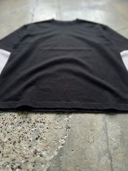 Luxury T-Shirt w/ Waffle Thermal Sleeves (6.5oz)