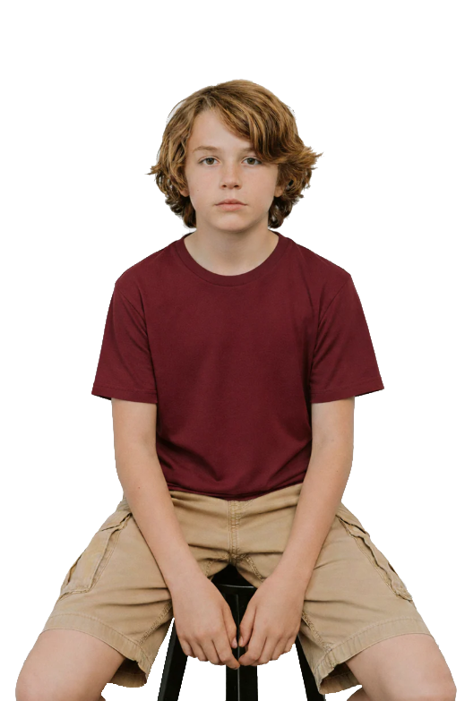 H&U Apparel® HU-1200Y Youth Silky Cotton T-Shirt