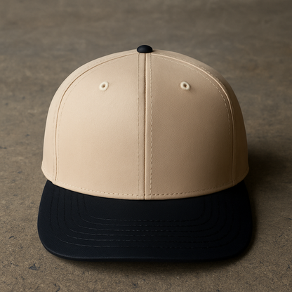 5-Panel (2Tone/Tan) Snapback