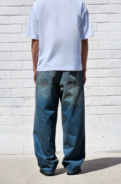 Neo Blue® 14oz Muddy Baggy Jeans