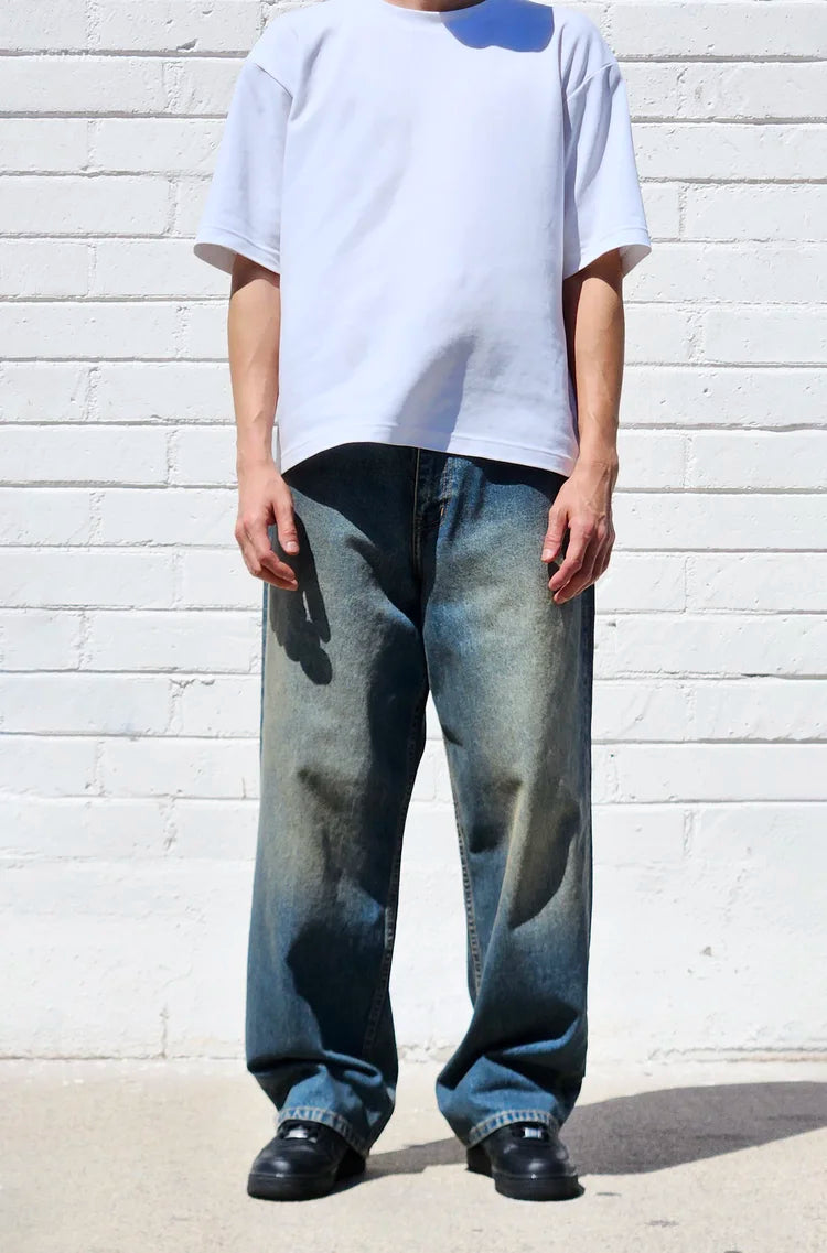 Neo Blue® 14oz Muddy Baggy Jeans