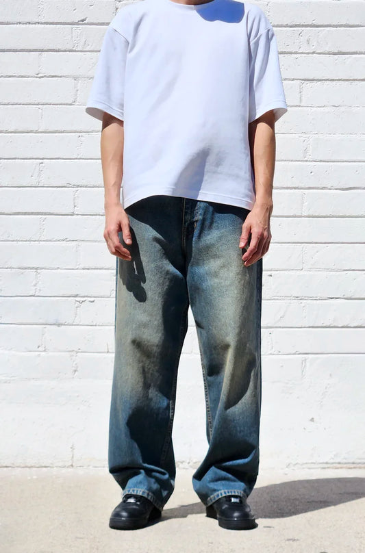 Neo Blue® 14oz Muddy Baggy Jeans